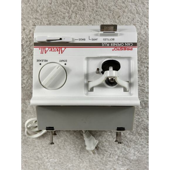 VTG Presto AboveAll Can Opener Plus Mod. 0560304 Under Cabinet Mounted Beige MCM - Picture 4 of 8